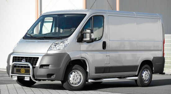 Kufanger - lykteb�yle - stigtrinn til Citro�n Jumper, Fiat Ducato og Peugeot Boxer